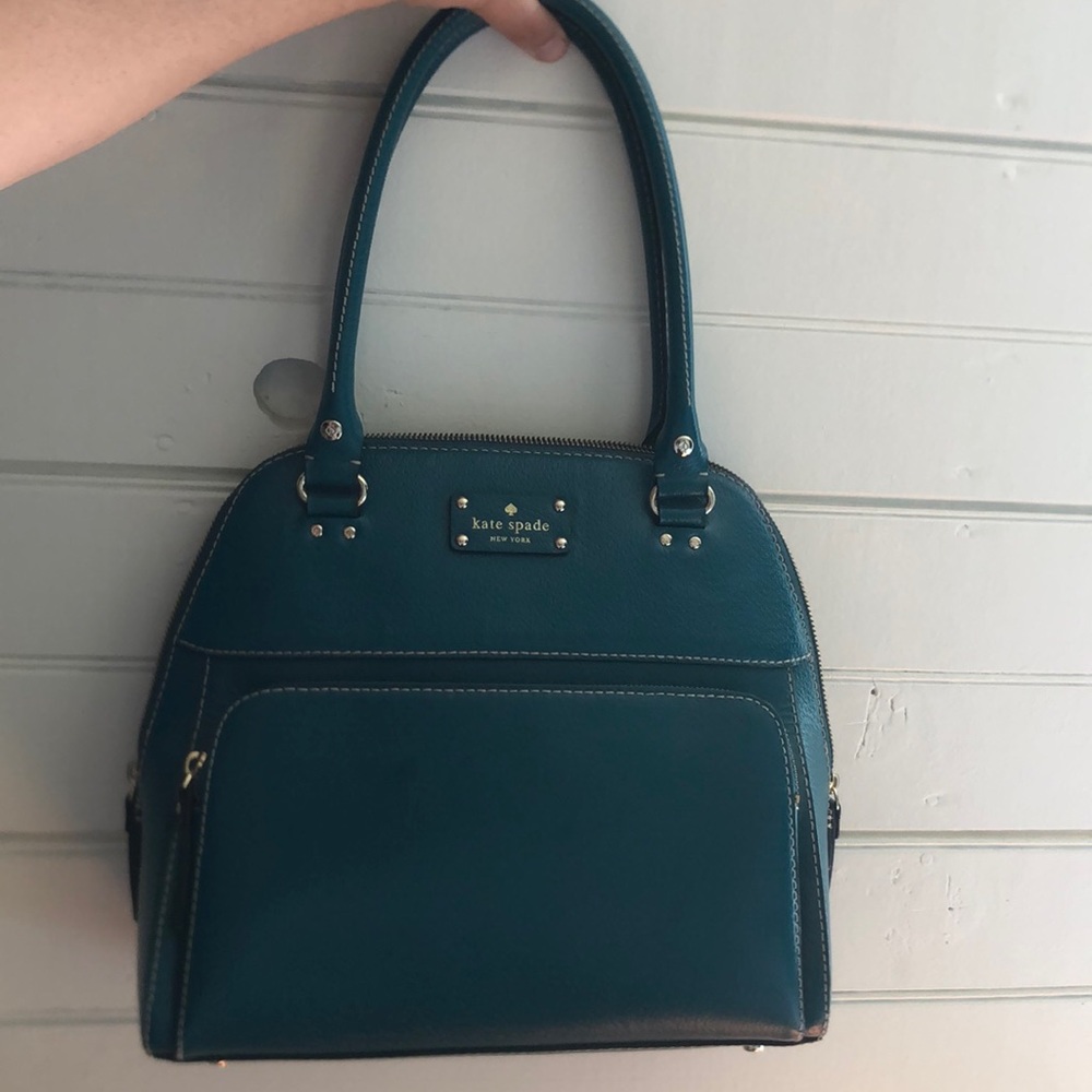 Kate Spade — peacock — Wellesley small Maeda